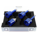 SHDIATOOL Diamond Drill Bit 4pcs/set for Porcelain Granite Marble 5/8-11 Hole Saw
