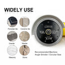 Mesh Turbo Saw Blade 2/5pcs 4"/4.5"/5" Cutting for Granite Ceramic SHDIATOOL