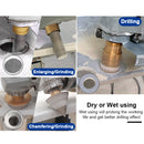 Diamond Core Drill Bits 1set/8pcs Marble Ceramic Tile Hole Saw M14 Thread - SHDIATOOL