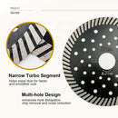 Turbo Diamond Saw Blade for Cutting Tile Granite Marble Concrete SHDIATOOL - SHDIATOOL