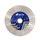 SHDIATOOL Hexgonal Double Sided Diamond Cutting Disc Grinding Wheel for Tile Procelain Ceramic Granite Marble Stone Dia 4.5''/5'' - SHDIATOOL