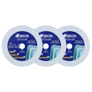 Shdiatool Diamond Cutting Grinding Glass Disc 1/3pcs 3"/4.5" Glass Ceramic Saw Blade US Warehouse