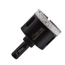 SHDIATOOL Vacuum Brazed Diamond Drill Core Bits Hexagon Shank Hole Saw for Porcelain Tiles Granite Marble Dia 20/25/32/35/50/55/68mm - SHDIATOOL