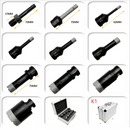 SHDIATOOL Black Dry Diamond Drill Bit 5/8-11 Porcelain Tile Ceramic Marble 7/10pcs - SHDIATOOL