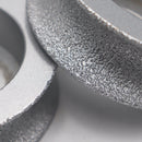 SHDIATOOL 3"/75mm Diamond Grinding Disc of Half-Round Edge 2pcs Marble Granite - SHDIATOOL