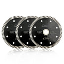 SHDIATOOL Turbo Diamond Saw Blade 4"-10"Ceramic Tile Granite Marble - SHDIATOOL