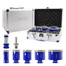 SHDIATOOL Diamond Drill Bits 7pcs/set Granite Marble Ceramic Tile M14