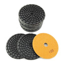 SHDIATOOL 4" Concrete Wet Diamond Polishing Pads Polishing Concrete 9/12pcs - SHDIATOOL