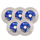 5"Diamond Cutting Grinding Discs Triangle Double Sided Granite Marble Ceramic - SHDIATOOL