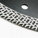 Mesh Turbo Diamond Saw Blades 5pcs 4"/4.5"/5" Porcelain Tile Granite Marble