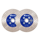 Saw Blade Hexgonal Double Sided Ceramic Marble Cutting Grinding Disc M14 or 5/8-11