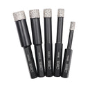 Dry Diamond Drill Bits 2/5pcs Hex Shank for Granite Marble Ceramic Tile - SHDIATOOL