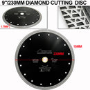 5pcs Mesh Turbo Saw Blades Cutting Porcelain Tile SHDIATOOL BE warehouse  4"/4.5"/5" - SHDIATOOL