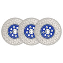 Diamond Cutting Grinding Disc Triangle Granite Concrete Saw Blade M14 or 5/8-11 Flange