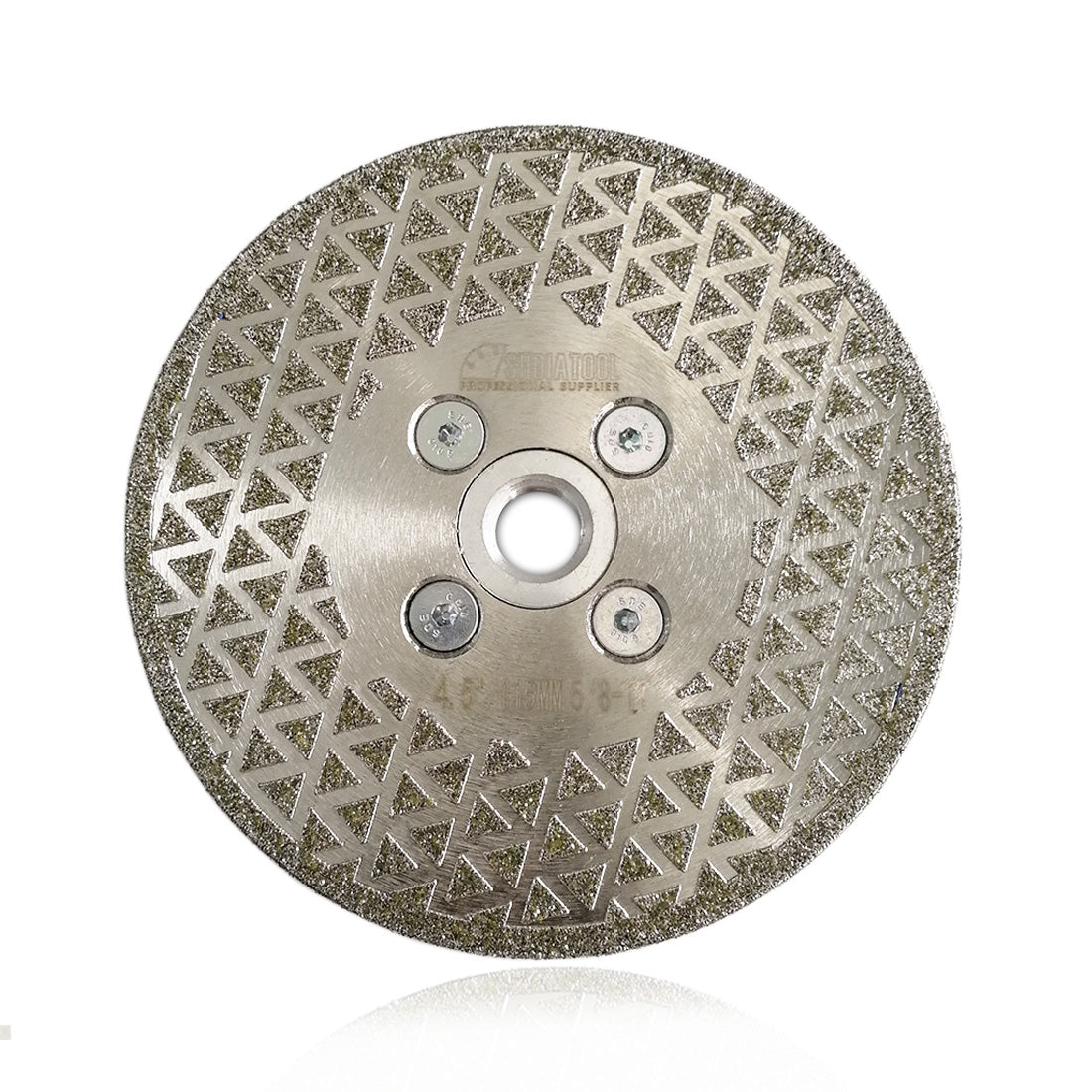 Electroplated Cutting and Grinding Disc Single/Double side Coated M14 or 5/8-11 Flange - SHDIATOOL