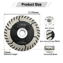 Cutting Grinding Saw Blade 3" 4.5"5" Granite Marble Concrete BE DE wraehouse - SHDIATOOL