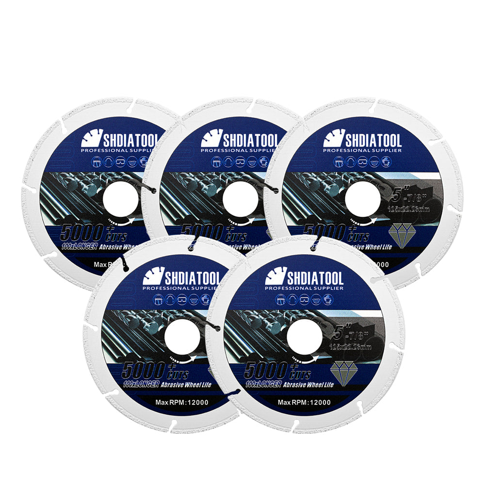 Diamond Metal Cutting Disc 3"/4"/4.5"/5" for Steel Tube Iron Rebar Saw Blade