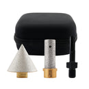 Diamond Finger Chamfer Bits 3pcs M14 Thread Marble Ceramic Tile  Hole Saw