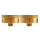 SHDIATOOL 20-160mm Dry Diamond Drilling Core Bits for Ceramic Marble M14 Thread - SHDIATOOL