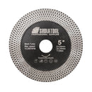 X Mesh Turbo Blade Tile Ceramic Marble Double Sided Diamond Cutting Grinding Disc