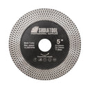 X Mesh Turbo Blade Tile Ceramic Marble Double Sided Diamond Cutting Grinding Disc