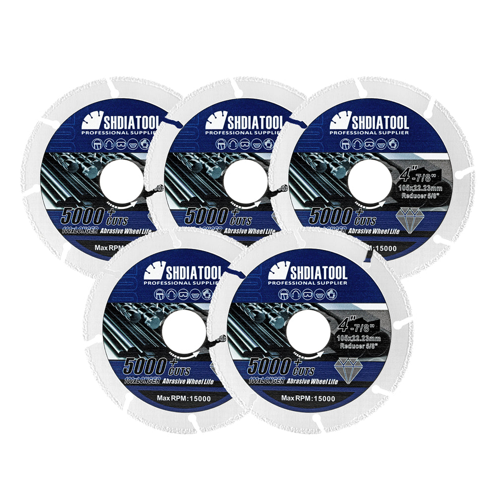 Diamond Metal Cutting Disc 3"/4"/4.5"/5" for Steel Tube Iron Rebar Saw Blade