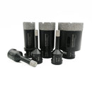 Diamond Core Drill Bits Set for Porcelain Tile Granite Marble 5/8-11 6/8/10/25/35/51mm