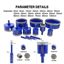 Diamond Drill Core Bits Porcelain Tile Ceramic Granite Marble with Triangle Shank - SHDIATOOL