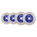 Diamond Cutting Grinding Disc Triangle 4.5"/5" Ceramic Stone M14 or 5/8-11 Flange