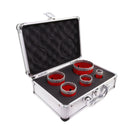 5pcs/set Diamond Drill Core Bits Kit and an Adapter for Tile Porcelain Granite DE Warehouse