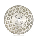 Electroplated Saw Blade Granite Marble Single Side Coated with M14 or 5/8-11 Flange