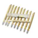 4 In. Diamond Jig Saw Blades for Tile Ceramic BGranite Marble with T-Shank 46 Grit - SHDIATOOL