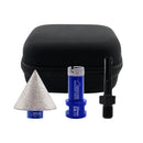SHDIATOOL Diamond Drill Bits Kit 3pcs Porcelain Tile Granite Marble Hole Saw 5/8-11