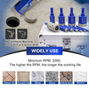 SHDIATOOL 11pcs 6-32mm Diamond Drilling Bit Set +25mm Milling Core Bit Porcelain Ceramic Marble Granite