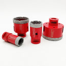4pcs/set Dry Diamond Drill Bits for Porcelain Tile Stoneware Granite M14 Thread - SHDIATOOL