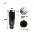 SHDIATOOL 35/38mm Diamond Drill Core Bit Laser Welded for Hard Stone Concrete Granite US Warehouse