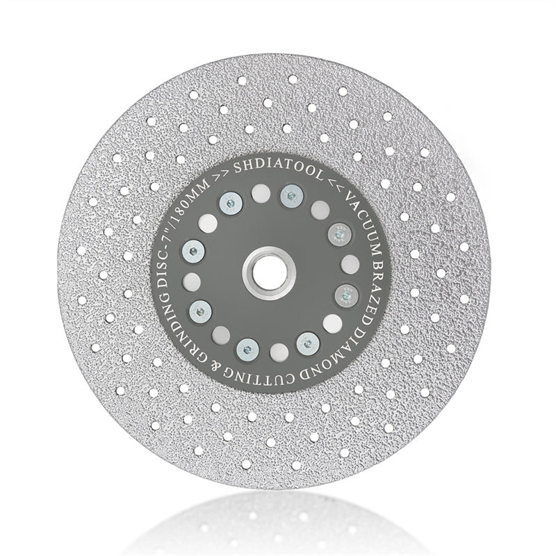 SHDIATOOL 4"/4.5"/5"/7''/9'' Granite Cutting Wheel for Marble Quartz Fast Cutting Grinding Shaping Diamond Disc for Angle Grinder 5/8-Inch-11 Thread