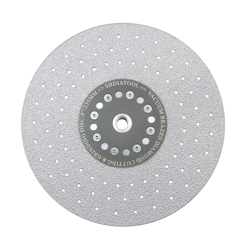 SHDIATOOL 4"/4.5"/5"/7''/9'' Granite Cutting Wheel for Marble Quartz Fast Cutting Grinding Shaping Diamond Disc for Angle Grinder 5/8-Inch-11 Thread