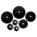 SHDIATOOL Turbo Diamond Saw Blade 4"-10"Ceramic Tile Granite Marble - SHDIATOOL