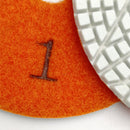 3 Step Diamond Polishing Pads 3PCS 4inch Premium Resin Bond for Marble - SHDIATOOL