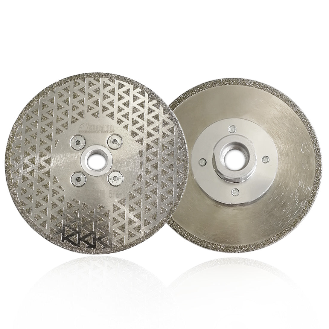 Electroplated Diamond Cutting Grinding Disc Single Side Coated M14 or 5/8-11 Flange for Granite - SHDIATOOL