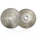 Electroplated Diamond Cutting Grinding Disc Single Side Coated M14 or 5/8-11 Flange for Granite - SHDIATOOL