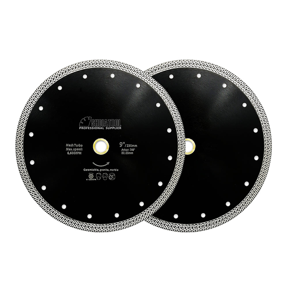 Mesh Turbo Diamond Blade for Granite Marble Ceramic Tile Brick SHDIATOOL - SHDIATOOL