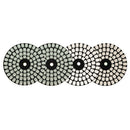 SHDIATOOL 4 Step 4"/100 Diamond Square Shape Dry/Wet Polishing Pads