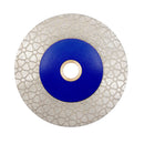 SHDIATOOL Diamond Cutting and Grinding Discs 125MM Triangle Double Sided Vacuum Brazed Diamond Blade for Granite Marble Procelain Ceramic Tile Stone - SHDIATOOL