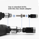 2pcs Core Drill Bit Adapter 5/8-11 thread or M14 thread to 3/8" Hexagon Shank - SHDIATOOL