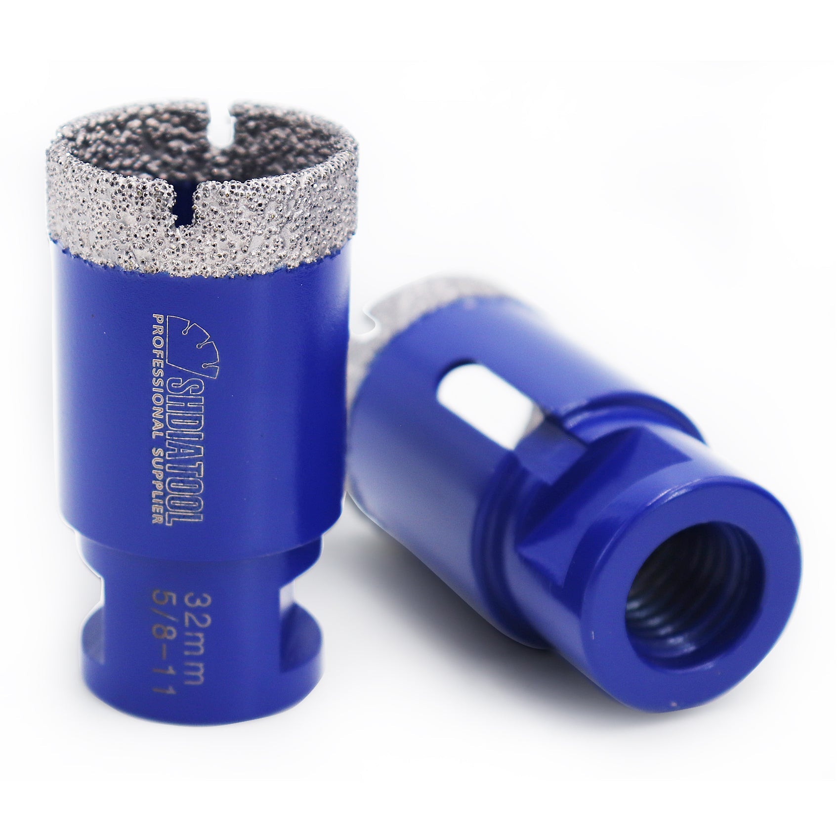 Diamond Core Bit 2pcs 6-50MM for Marble Porcelain Ceramic Stone 5/8-11 Thread - SHDIATOOL