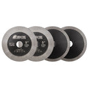 X Mesh Turbo Blade Tile Ceramic Marble Double Sided Diamond Cutting Grinding Disc