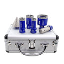 SHDIATOOL 1set/6pcs with Box Diamond Drill Core Bits Dia 20mm/25mm/35mm/ 50mm +20mm Diamond Finger Bit+Chamfer Bit for Ceramic Tile Granite Marble 5/8"-11 Thread - SHDIATOOL