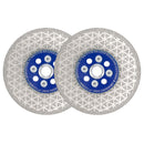 Diamond Cutting Grinding Disc Triangle Granite Concrete Saw Blade M14 or 5/8-11 Flange